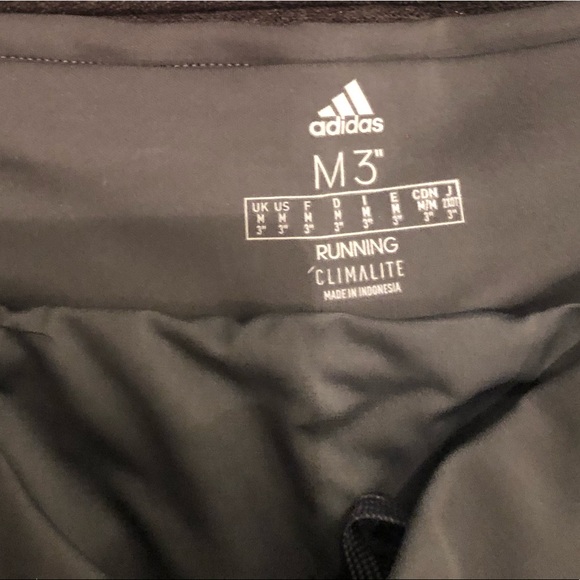 NWT Adidas M3” Running Shorts - Picture 2 of 3